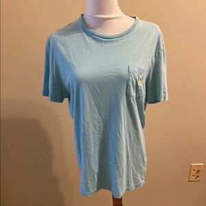 Light Blue T-Shirt with Pocket